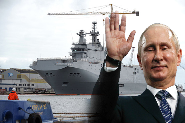Putin Slams US $9 Billion Fine Against French BNP As Blackmail For Russian Warship Deal